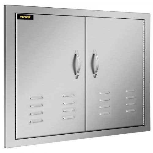 SVOPES Double Outdoor Kitchen Door 30 in. W x 21 in. H BBQ Access Door SVOPES Double Outdoor Kitchen Door 30 in. W x 21 in. H BBQ Access Door
