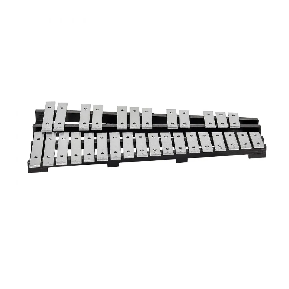 VEVOR 30 Note Glockenspiel Xylophone Bell Kit with Mallets, Drum Sticks and Bag