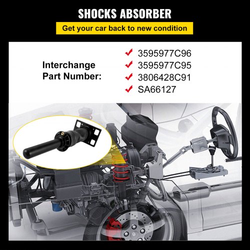 3595977C96 Cab Shock Absorber for International Prostar 2008