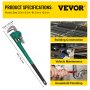 VEVOR 36-Inch Aluminum Straight Pipe Wrench Ideal for 2” to 3-1/2” Pipe Adjustable Plumbing Pipe Wrench Heavy Duty 5” Jaw capacity Plumbers Pliers Tool