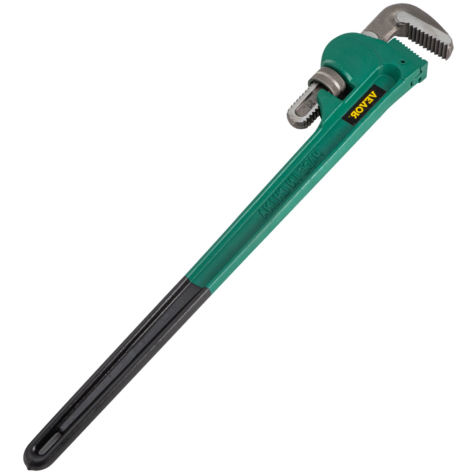 VEVOR 36-tums rakt rörnyckel i aluminium Idealisk för 2" till 3-1/2" rör justerbar VVS-rörnyckel Heavy Duty 5" käkkapacitet Rörmokare Tångverktyg