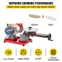VEVOR 370W Circular Saw Blade Sharpener Rotary Angle Mill Grinding Sharpening Machine 125MM Saw Blade Sharpener Machine for Carbide Tipped Saw Blade