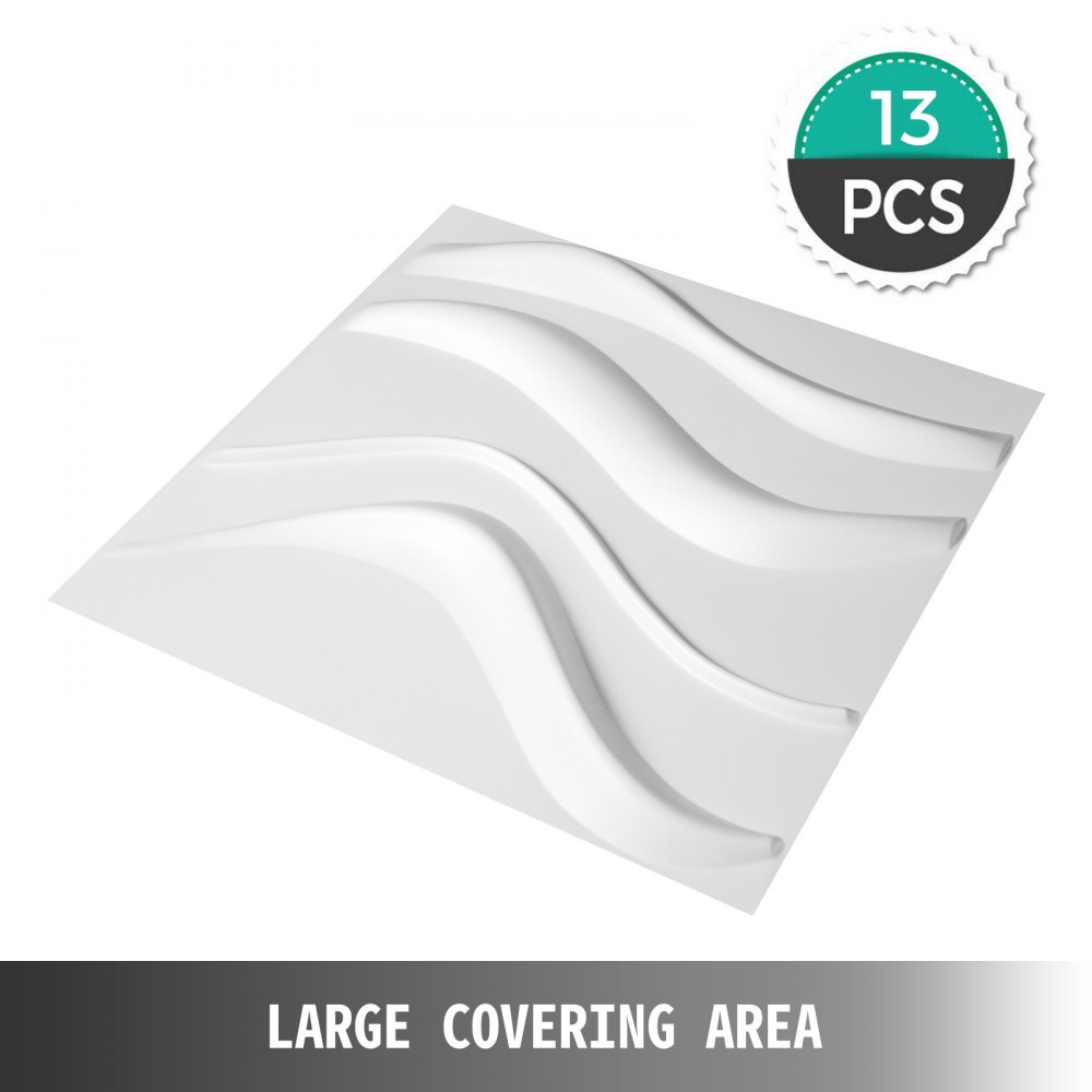 3d Wall Panels Wall Panels 13 Pack Pvc Decorative Wall Panels 3d Tiles Wavy
