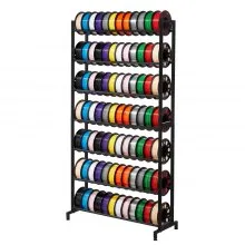 VEVOR 3D Printer Filament Storage Rack 7 Tier Filament Spool Holders Racks