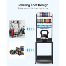 VEVOR 3D Printer Filament Storage Rack 4-Tier 3D Printer Stand with Storage