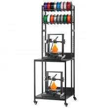 VEVOR 3D Printer Filament Storage Rack 4-Tier 3D Printer Stand with Storage
