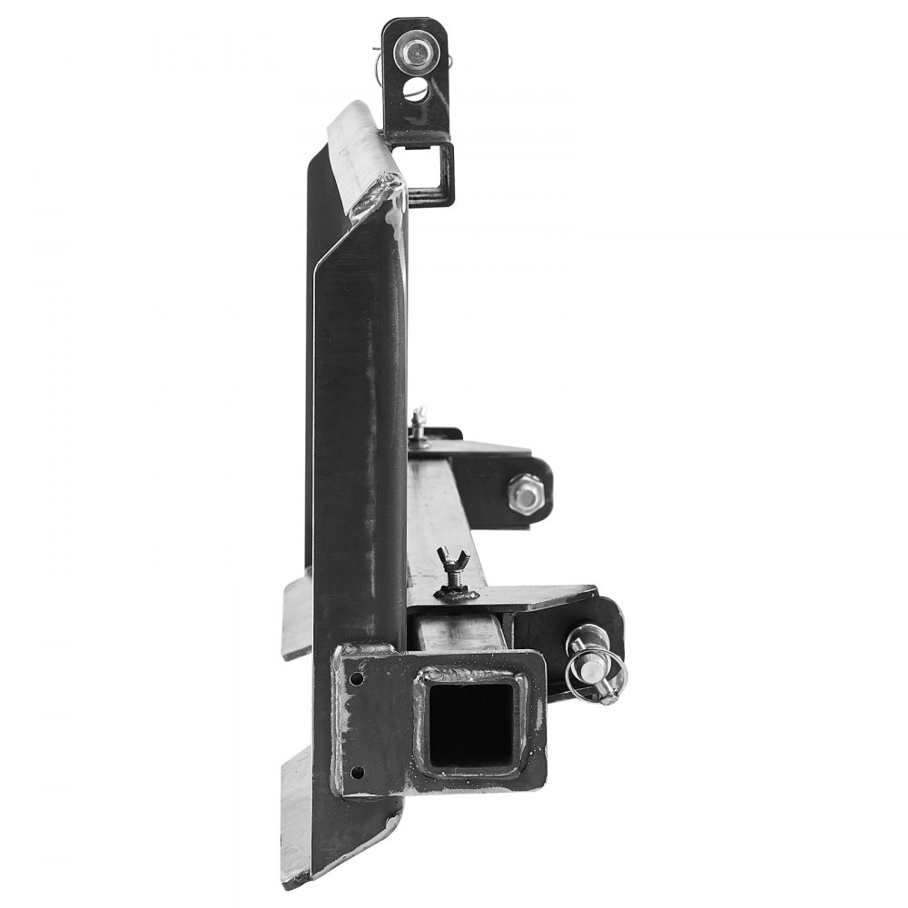 VEVOR Universal 3-point Skid Steer Plate, 3/8" Skid Steer Attachment Plate, 7000lbs Skid Steer Mount Plate Steel Adapter Loader, Compatible with Deere, Kubota, Bobcat, Mahindra Skid Steers, Tractors