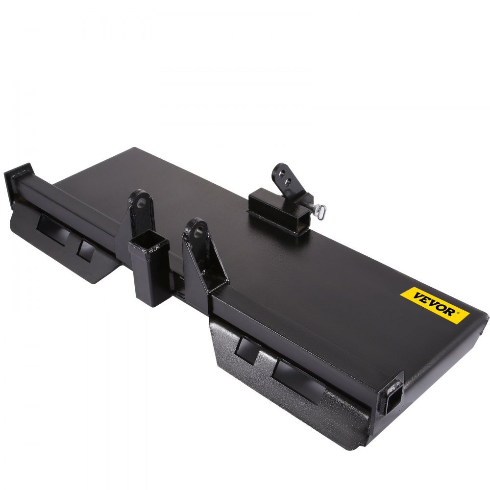 VEVOR 3 Point Attachment Adapter Skid Steer Trailer Hitch Front Loader Case