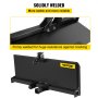 3 Point Attachment Adapter Skid Steer Trailer Hitch Front Loader Case