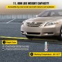 VEVOR 3 Πακέτο 2 11000 λίβρες ανά άξονα Χωρητικότητα προστατευτικού καλωδίου ράμπα Driveway Rubber Traffic Speed ​​Bumps Cable Protector
