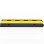 black and yellow VEVOR cable protectors with diamond tread pattern.