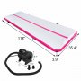 9.8Ftx2.9Ft Air Track Floor Home Gymnastics Tumbling Mat Inflatable Air Tumbling Track GYM W/ Electric Pump