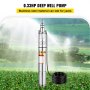 3" 0.25kw 220v Borehole Deep Well Submersible Water Pump Long Live + 20m Cable