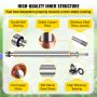 3" 0.25kw 220v Borehole Deep Well Submersible Water Pump Long Live + 20m Cable