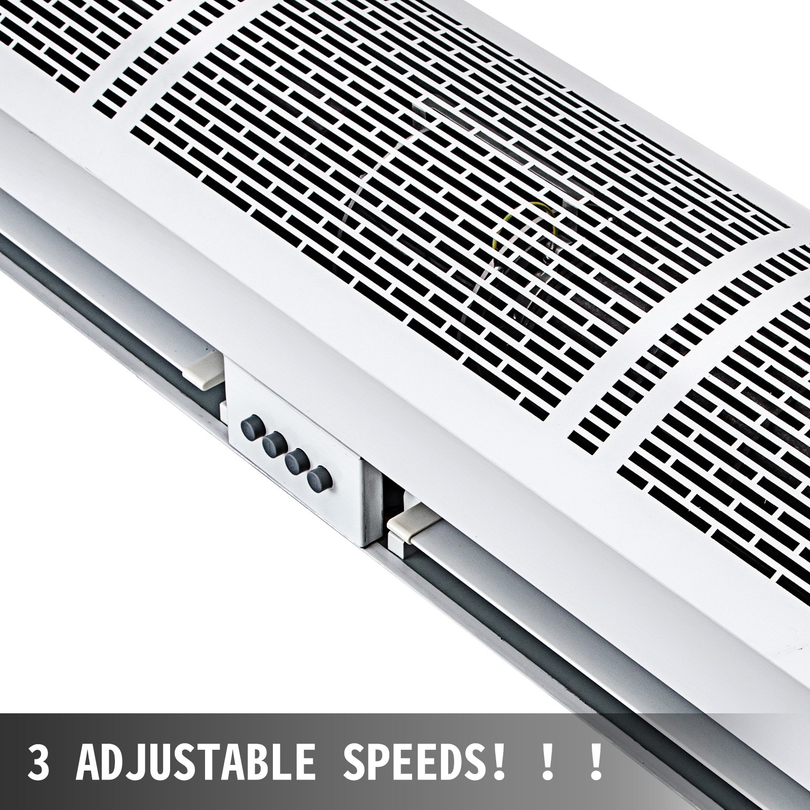 VEVOR 900mm Air Curtain 3 Speeds Heavy Duty Commercial Use for Shop Restaurant