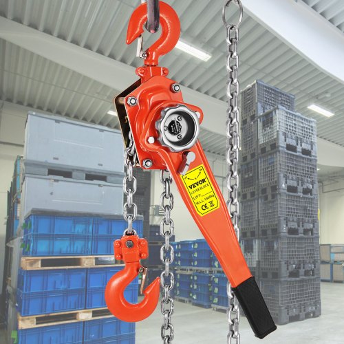 Paranco A Catena VEVOR 3 Tonnellate - Sollevamento Sicuro Con Catena G80