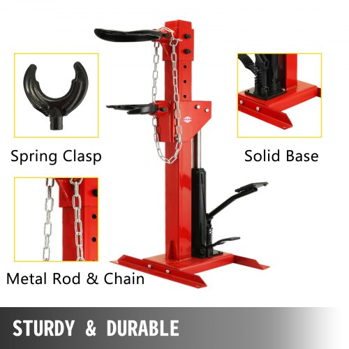 Compresseur de ressort d'amortisseurs hydraulique 1 Tonne, modèle Portable