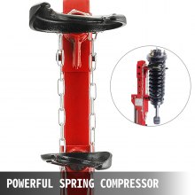 VEVOR 3 Ton (6600 lbs) Hydraulic Spring Compressor ,spring compressor hydraulic coil spring compressor ,coil spring compressor tool lifting height is 495~820 mm (19.5"* 32.3")