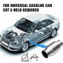 VOVER 3" 76mm Universal High Flow Sports Catalytic Converter 400 Cell 59959