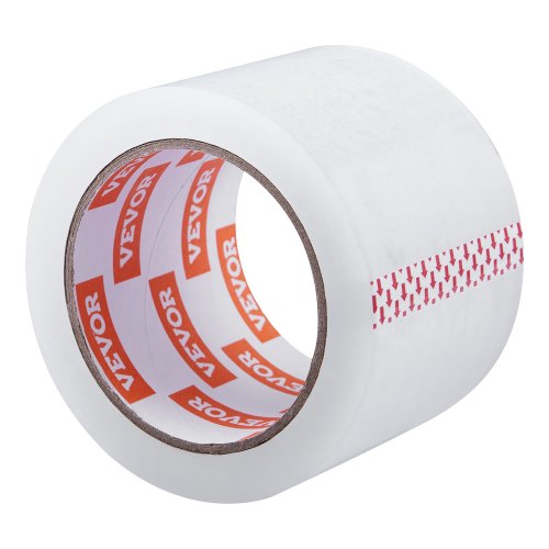 TAHA® 72 Rolls 24MM X 66M (1" Inch) Clear Packaging Tape For Parcels