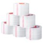Cinta de embalaje transparente VEVOR, núcleo de 3 pulgadas, 24 rollos de 3 pulgadas x 65 yardas, 2,7 mil de grosor, cinta de embalaje resistente diseñada para mudanzas, almacenamiento y embalaje, envíos y correo, oficina
