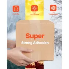 Clear Packing Tape 6 Rolls 65 Yards Clear Shipping Tape with Dispenser 2.7 Mil