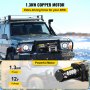 VEVOR 12V 4000lb winch with Wireless Remote Control,Electric Winch with 10 m 32.8 ft durable steel cable