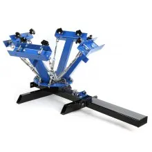 VEVOR 4 Color 1 Station Silk Screen Printing Kit Press Machine Flash Dryer Separated Electrical Control Box
