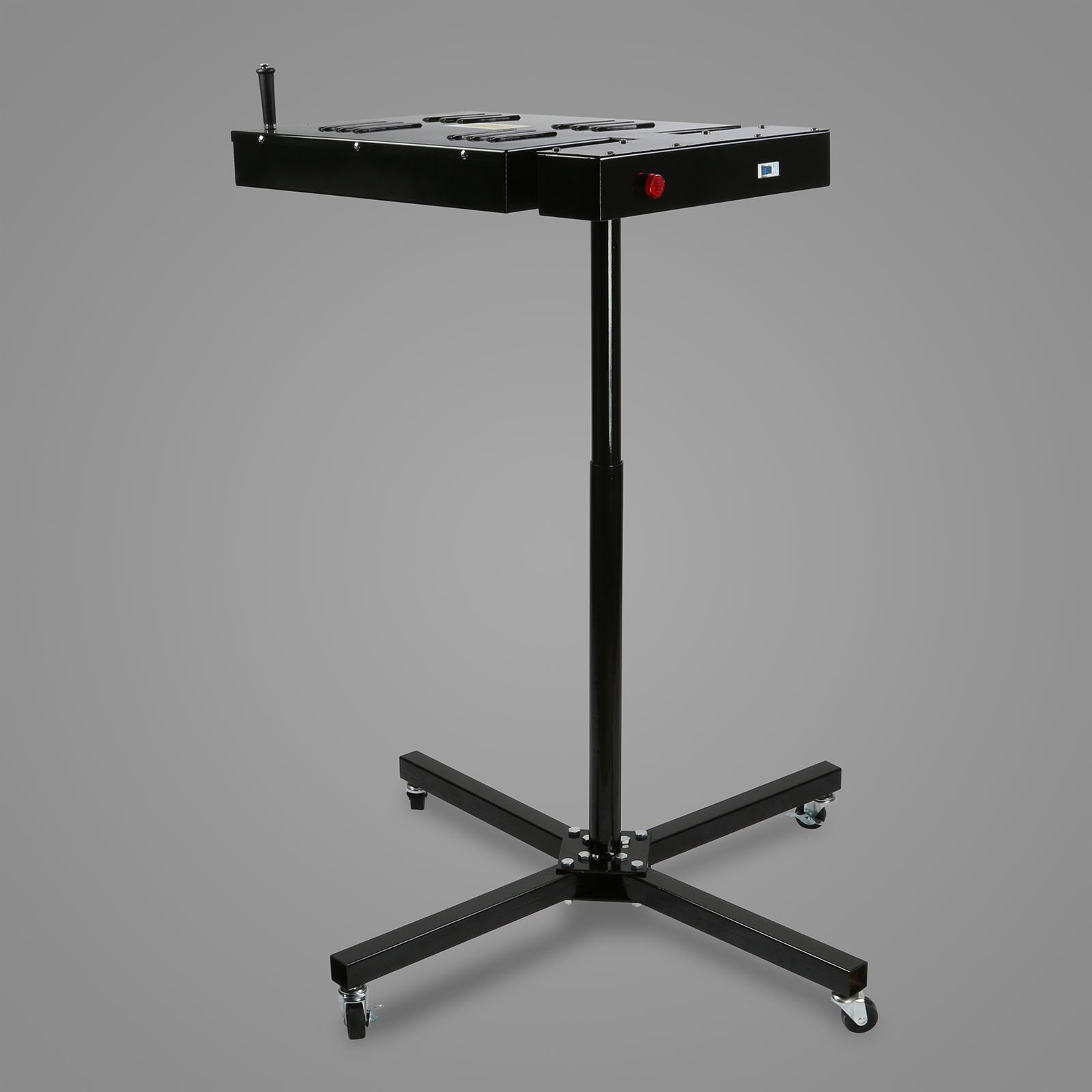 VEVOR 4 Color 1 Station Silk Screen Printing Press Printer With Adjustable Stand Flash Dryer