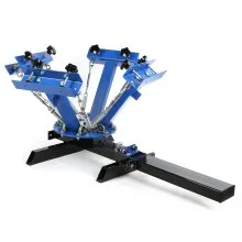 VEVOR 4 Color 1 Station Silk Screen Printing Press Printer Flash Dryer With Electrical Heating