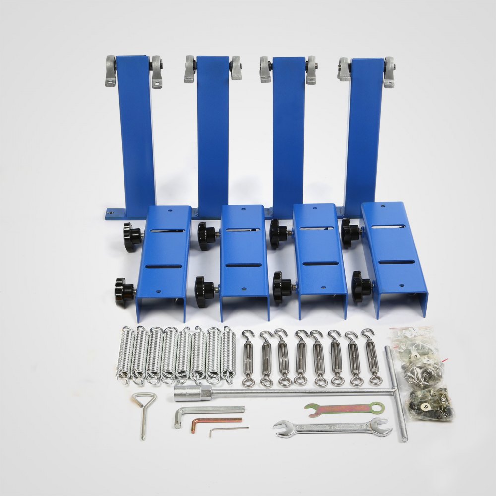 VEVOR 4 Color 2 Station Silk Screen Printing Kit Press Machine Flash Dryer Separated Electrical Control Box