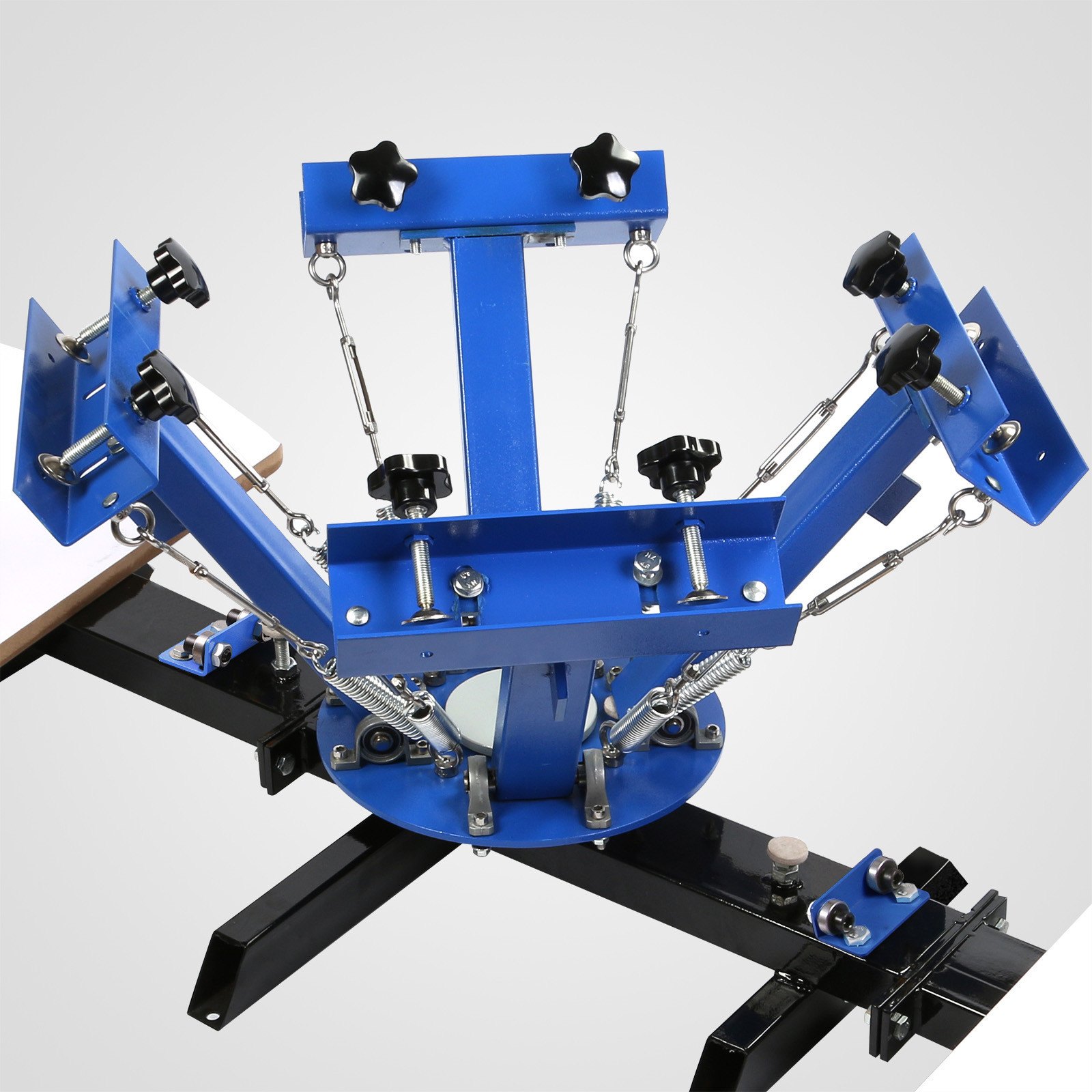 VEVOR 4 Color 2 Station Silk Screen Printing Kit Press Machine Flash Dryer Separated Electrical Control Box