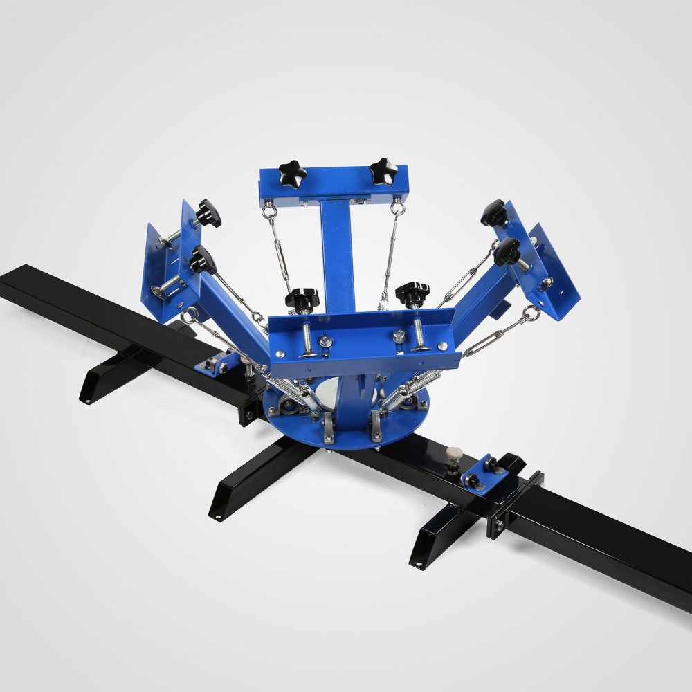 Screen Printing Machine + Aluminum Screen Printing Screens 160 Mesh Teflon Mesh Manual