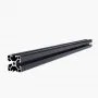 VEVOR 4PCS 39.4 in (1000mm) T Slot 4040 Aluminum Extrusion Profile, European Standard Anodized Linear Rail, High-Strength Extruded Aluminum Rail for 3D Printer, CNC Machine DIY, Laser Engraving, Black