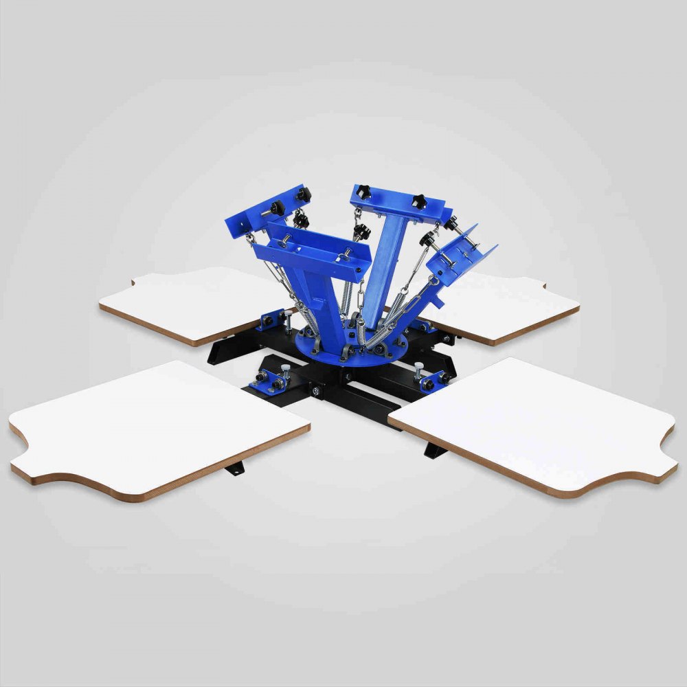 Screen Printing Machine + Aluminum Screen Printing Screens Diy Ink Plate Teflon Mesh