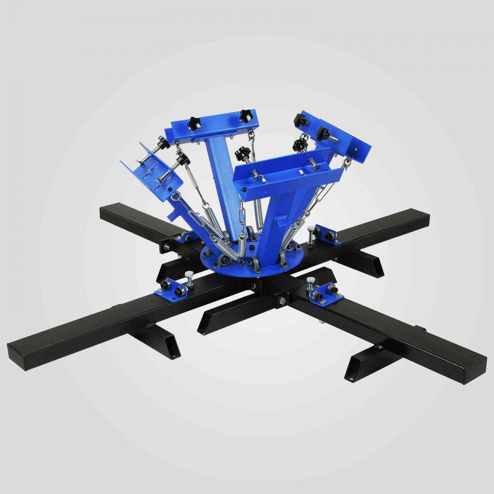 Screen Printing Machine + Aluminum Screen Printing Screens Diy Ink Plate Teflon Mesh