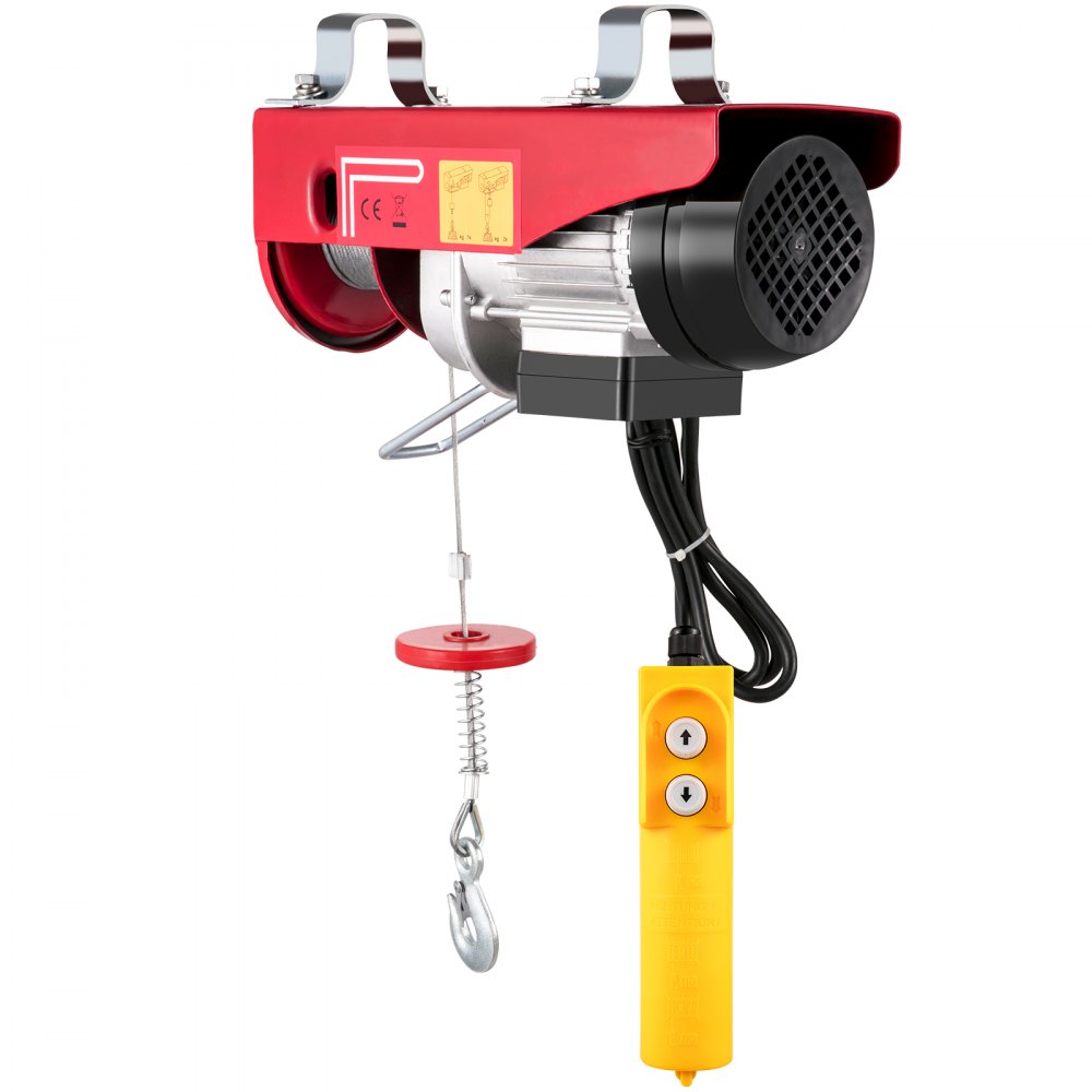 Electric Wire Cable Hoist Winch Engine Crane Overhead Remote Lift