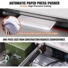 VEVOR Electric Paper Cutter 450mm 17.7 Inch Paper Cutter Guillotine Numerical Control Automatic Digital