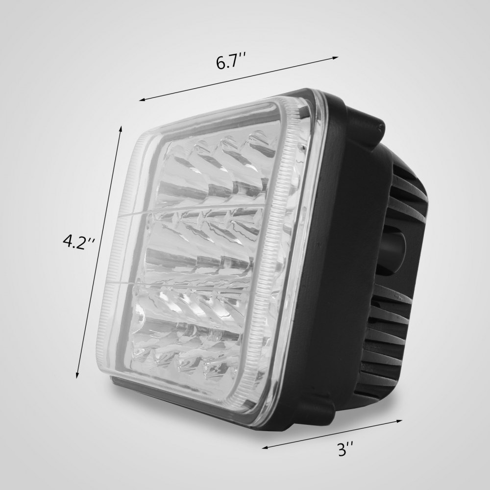 80 Series LED headlight 4 x 6 Inch led Headlights 60 SERIES Square H4 Work Light
