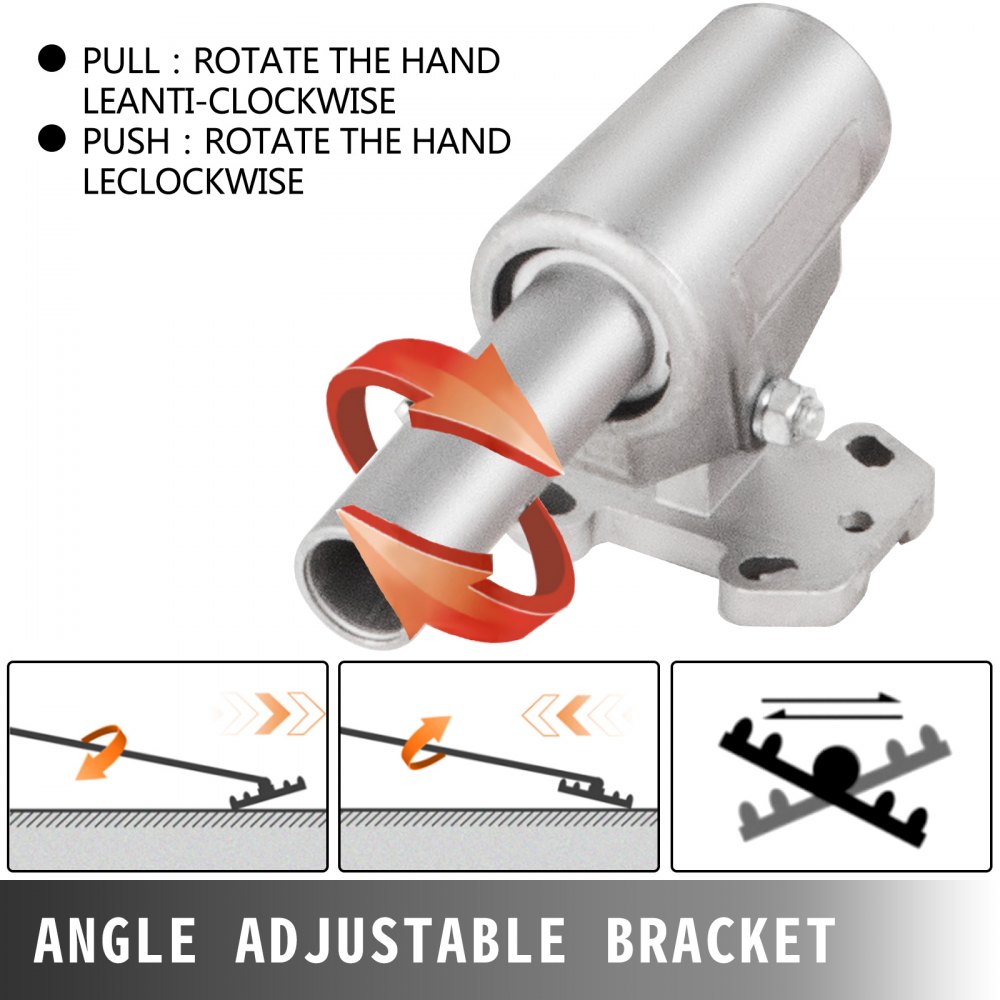 Bull Float Concrete Float 48x8 Inch Concrete Tool, Trowel Float Handle & Bracket