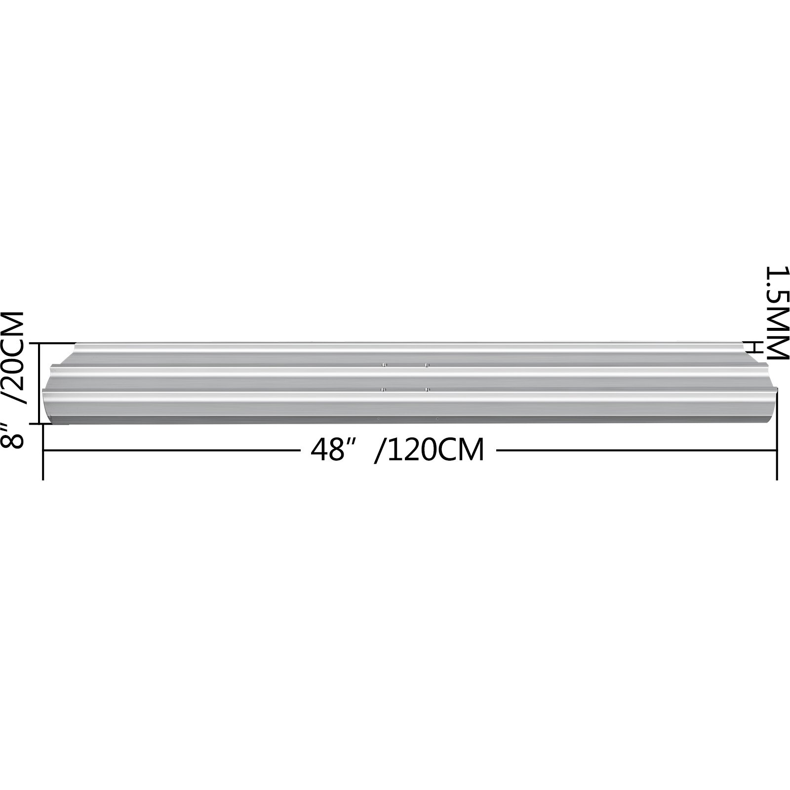 Bull Float Concrete Float 48x8 Inch Concrete Tool, Trowel Float Handle & Bracket