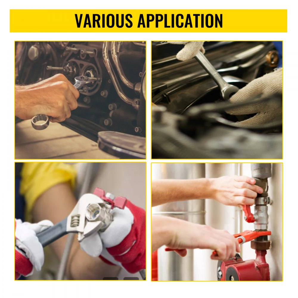 Heavy Duty 48" Steel Pipe Wrench 4" Jaw Straight Pipe Wrench Plumbing