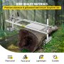 VEVOR 48 Inch Chainsaw Mill Planking Milling Guide Bar Wood Lumber Cutting Portable Sawmill Aluminum Steel Chainsaw Mill for Builders and Woodworkers (48 inch)