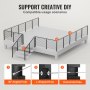 VEVOR 4-Pack Cable Railing Post 42x2x2in Steel Horizontal 4JZLGZ106755EAEN9V0