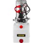 VEVOR 3.8 L Single Acting Hydraulic Pump Dump Trailer Lifting Remote Crane