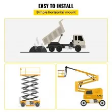 Hydraulic Pump Electric Hydraulic Pump 4 Quart Double Acting Plastic Reservoir For Dump Trailer