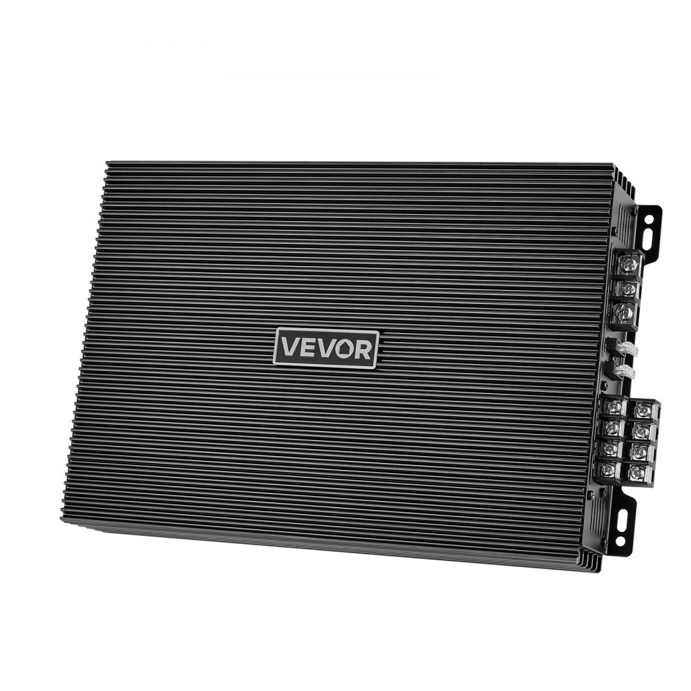 VEVOR Car Audio Amplifier, 4-Channel Bridgeable Car Amplifier, Multichannel Class AB Stereo Amp, Max. 4 x 200W at 4 Ohms / 4 x 400W at 2 Ohms, High Output, for SUVs, Pickups, and Off-Road Vehicles