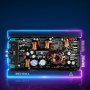 VEVOR Car Audio Amplifier, 4-Channel Bridgeable Car Amplifier, Multichannel Class D Stereo Amp, Max. 4 x 500W at 4 Ohms / 4 x 1000W at 2 Ohms, High Output, for SUVs, Pickups, and Off-Road Vehicles