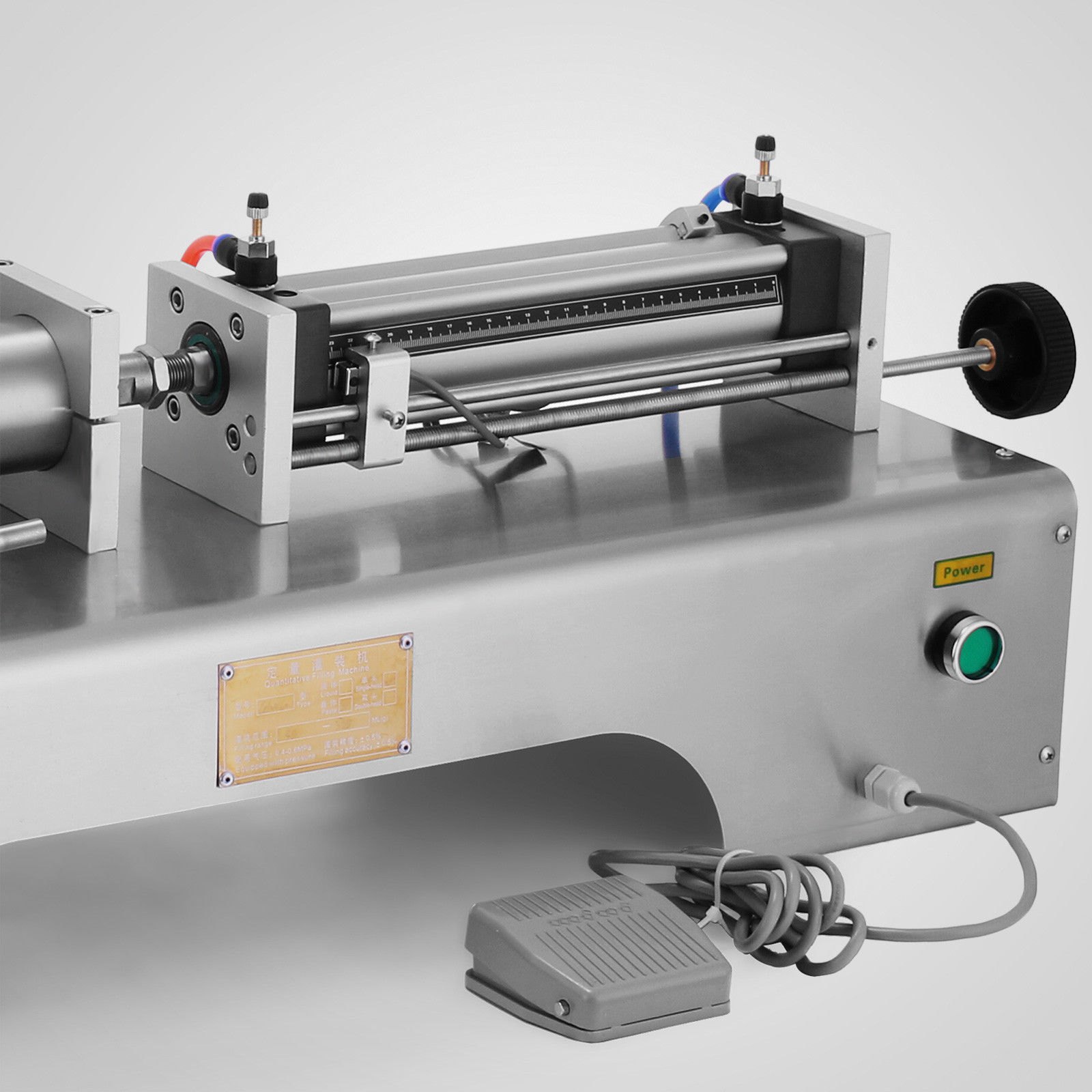 Liquid Paste Filling Machine 50-500ml 110V Cream Shampoo Cosmetic Tooth Paste