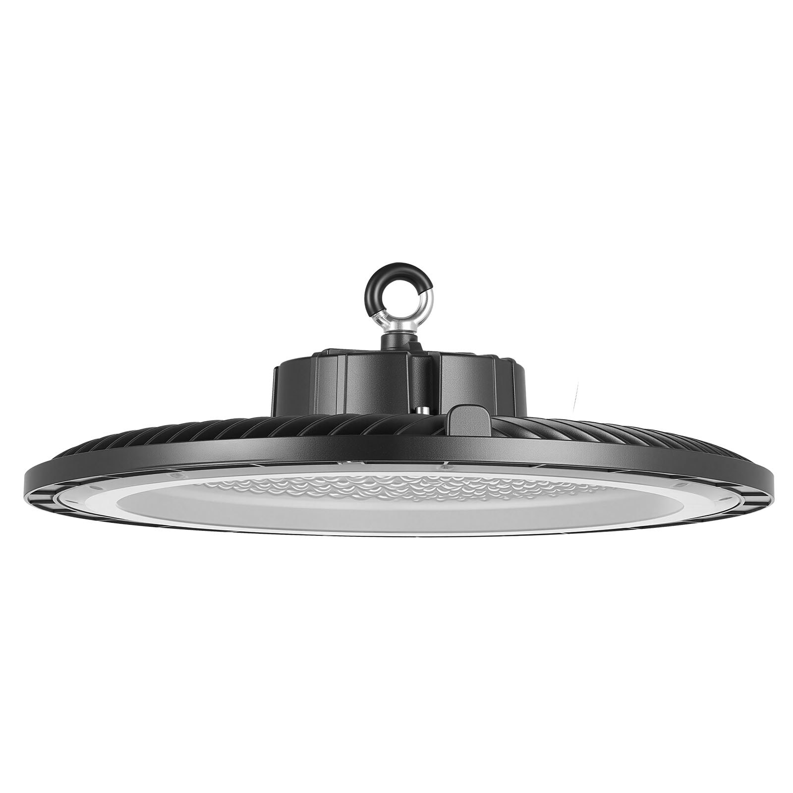 VEVOR 10 Pack LED High Bay Lights, 5000K 200W 30000LM Super Bright UFO LED Warehouse Shop Lights, IP65 Waterproof, 100-277V Wide Voltage for Warehouse Workshop Factory Gym Garage Barn, Black